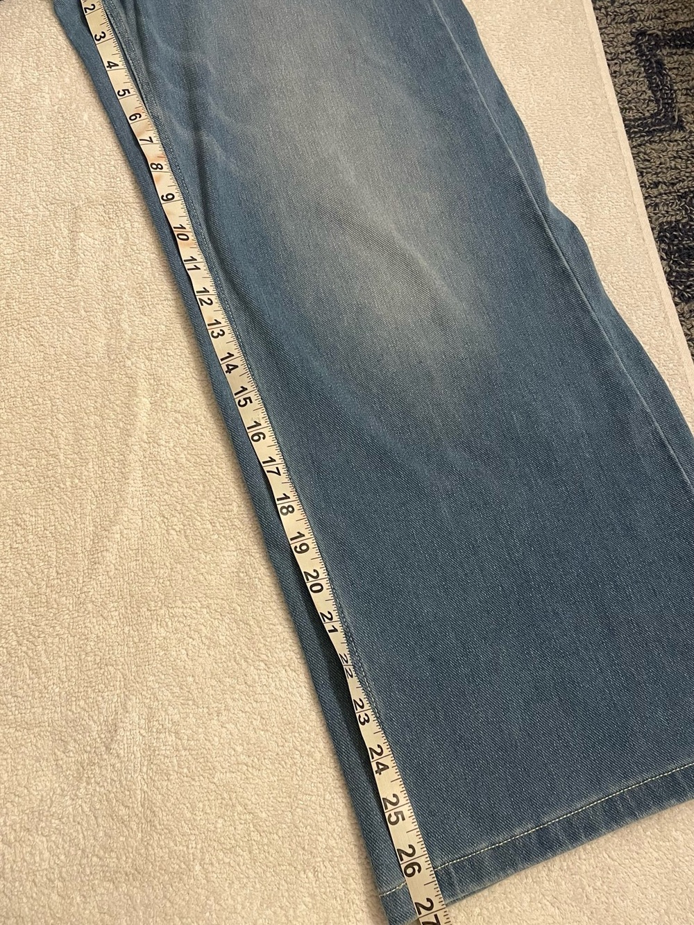 HALARA Blue Spruce Denim Wide-Leg Stretch Jeans - Picture 7 of 8